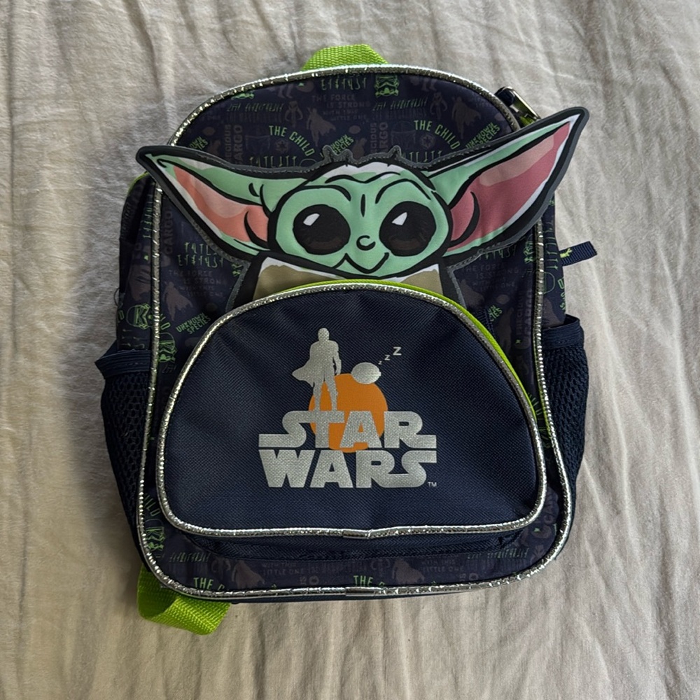 NWT Kids Mini Disney Star Wars Grogu Backpack
